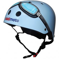 Kiddimoto Kids Helmet - Blue Goggle (Small 2-5 years) - B004IZS4L0